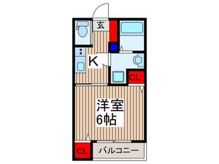 ＭＥＬＤＩＡ大和田Ⅳの物件間取画像